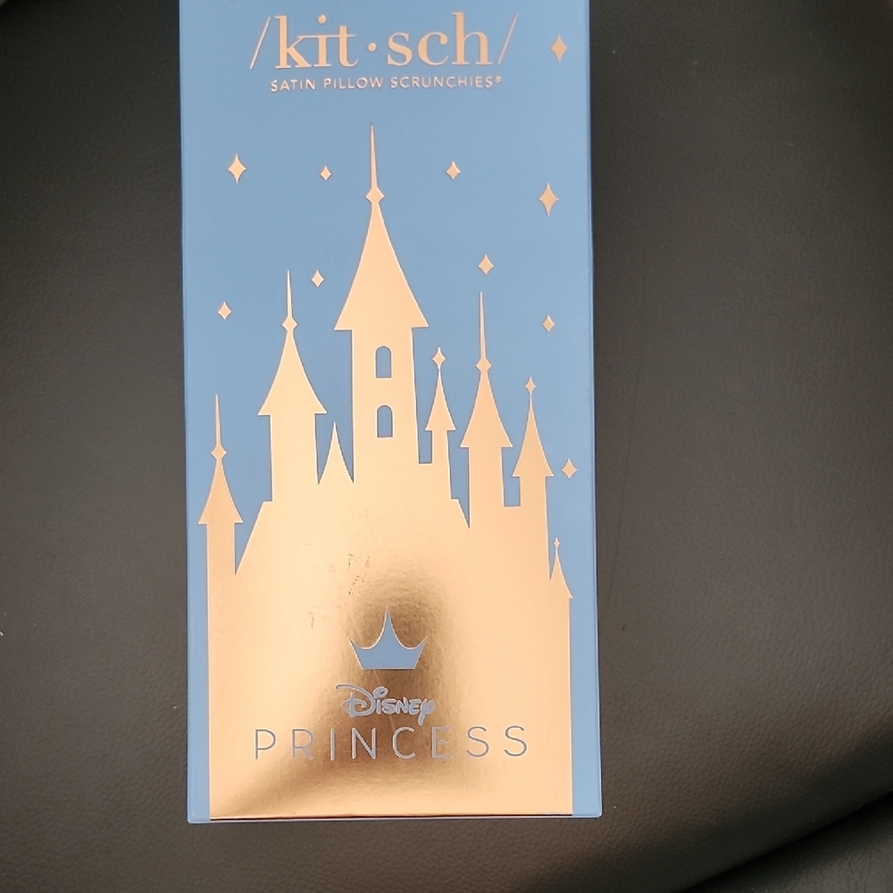 Disney Satin Pillow Scrunchies Desert Crown Pattern